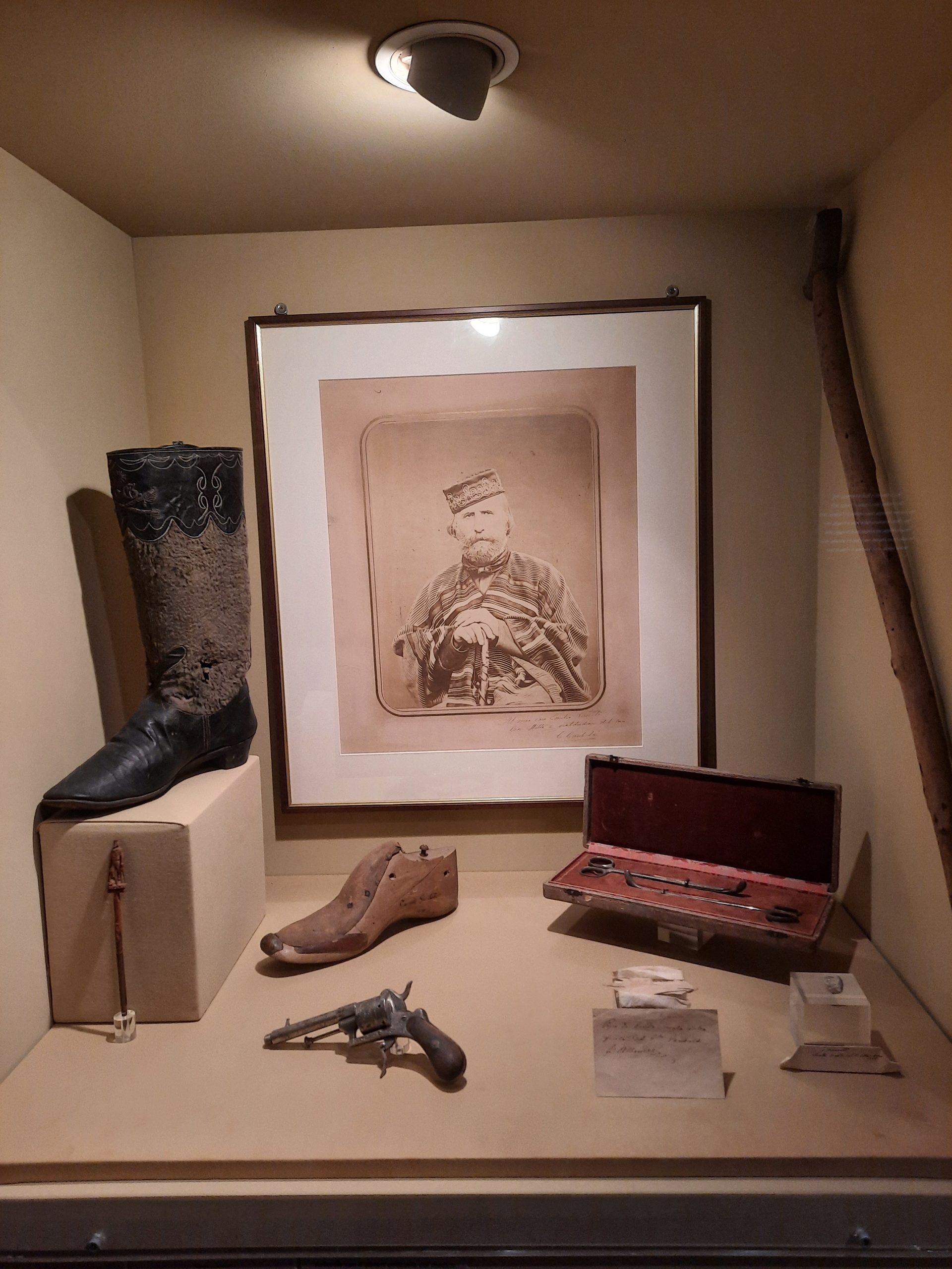 Garibaldi's wounding memorabilia, Museo Centrale del Risorgimento, Rome - 02.jpg